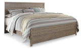 Culverbach Gray King Panel Bedroom Set with Dresser, Mirror, Chest and Nightstand (Online Special Price) - Ornate Home
