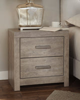 Culverbach Gray Queen Bed w/Mirrored Dresser & 2 Nightstand (Online Special Price) - Ornate Home
