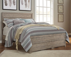 Culverbach Gray Queen Bed w/Mirrored Dresser & 2 Nightstand - Ornate Home