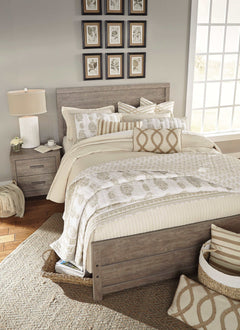Culverbach Gray Queen Panel Bed - Ornate Home