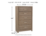 Culverbach Gray Queen Panel Bedroom Set with Chest (Online Special Price) - Ornate Home