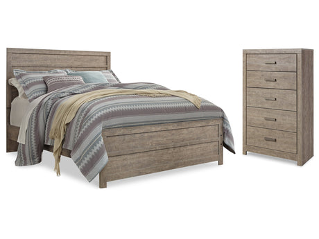 Culverbach Gray Queen Panel Bedroom Set with Chest - Ornate Home