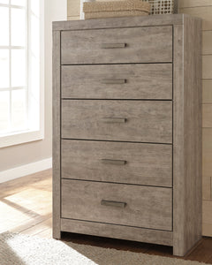 Culverbach Gray Queen Panel Bedroom Set with Chest - Ornate Home