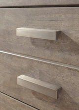 Culverbach Gray Queen Panel Bedroom Set with Dresser, Mirror and Nightstand - Ornate Home