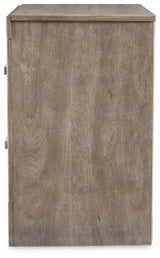 Culverbach Gray Queen Panel Bedroom Set with Dresser and Mirror, Chest and 2 Nightstands - Ornate Home