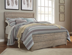 Culverbach Gray Queen Panel Bedroom Set with Dresser and Nightstand - Ornate Home