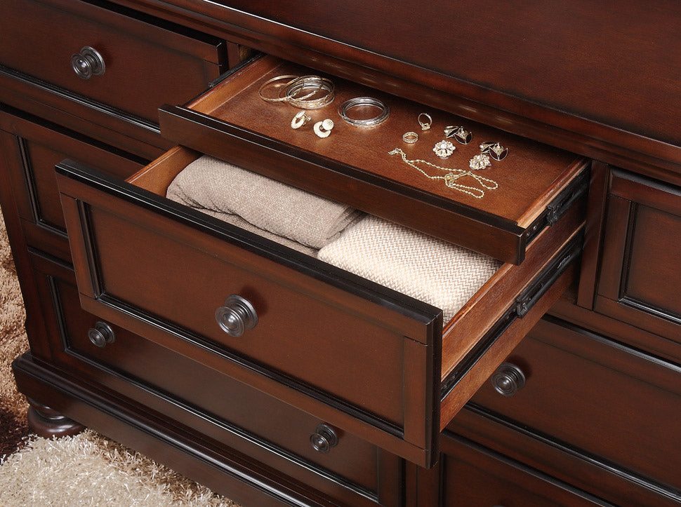 Cumberland Brown Cherry Dresser - Ornate Home