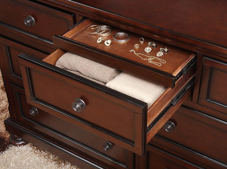 Cumberland Brown Cherry Dresser - Ornate Home