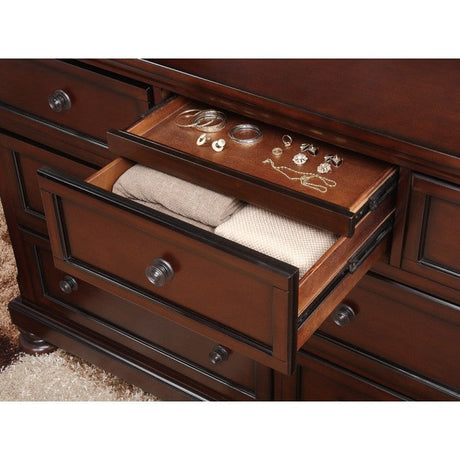 Cumberland Brown Cherry Dresser - Ornate Home