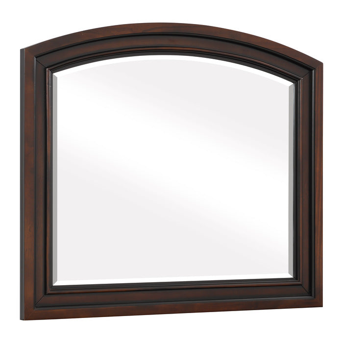 Cumberland Brown Cherry Mirror - Ornate Home