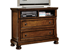 Cumberland Brown Cherry TV Chest - Ornate Home