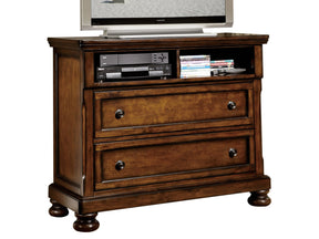 Cumberland Brown Cherry TV Chest - Ornate Home