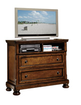 Cumberland Brown Cherry TV Chest - Ornate Home