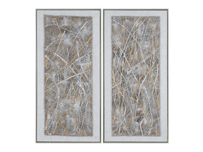 Cumberland Brown/Gold Canvas - Ornate Home