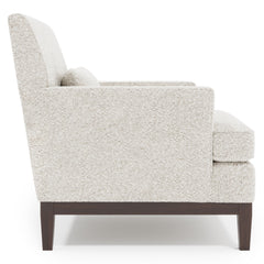 Cumberland White/Cream Fabric Chair - Ornate Home