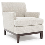 Cumberland White/Cream Fabric Chair - Ornate Home