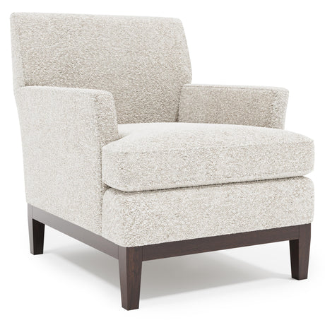 Cumberland White/Cream Fabric Chair - Ornate Home