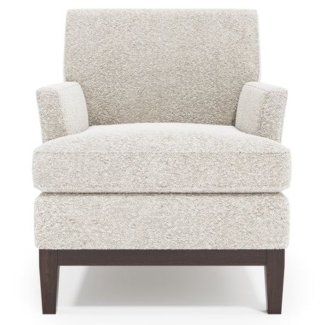 Cumberland White/Cream Fabric Chair - Ornate Home