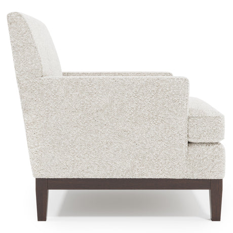 Cumberland White/Cream Fabric Chair - Ornate Home