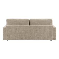 Cumulus Beige Convertible Queen Sleeper Sofa With Charging Ports - Ornate Home