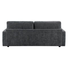 Cumulus Gray Convertible Queen Sleeper Sofa With Charging Ports - Ornate Home