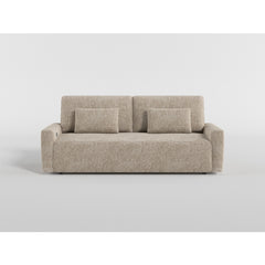 Cumulus Gray Convertible Queen Sleeper Sofa With Charging Ports - Ornate Home