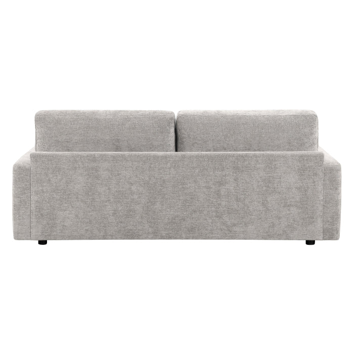 Cumulus Gray Convertible Queen Sleeper Sofa With Charging Ports - Ornate Home