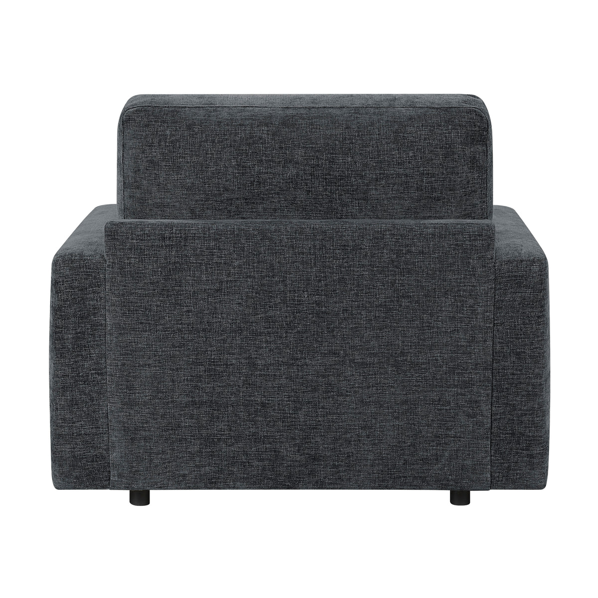 Cumulus Gray Convertible Sleeper Chair With Charging Ports - Ornate Home