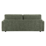 Cumulus Green Convertible Queen Sleeper Sofa With Charging Ports - Ornate Home