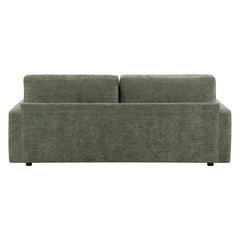 Cumulus Green Convertible Queen Sleeper Sofa With Charging Ports - Ornate Home