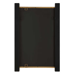 Cunene Black Industrial Wall Mirror - Ornate Home