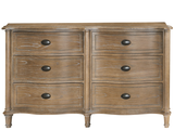 Curated Greige Drawer Dresser - Ornate Home