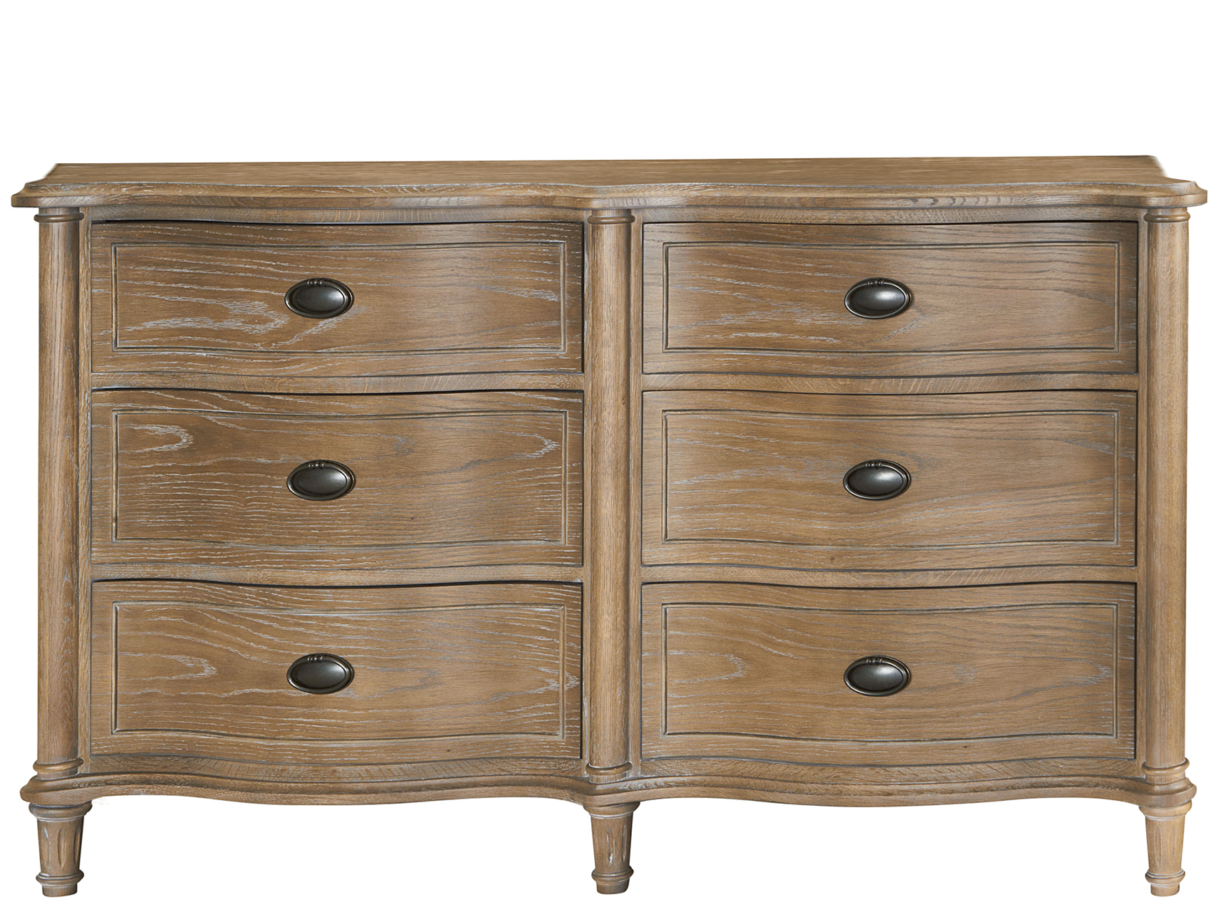 Curated Greige Drawer Dresser - Ornate Home