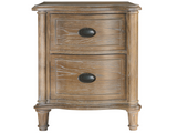 Curated Greige Nightstand - Ornate Home