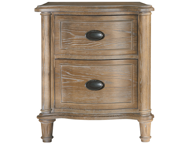 Curated Greige Nightstand - Ornate Home