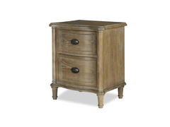 Curated Greige Nightstand - Ornate Home