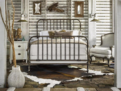 Curated Oiled Bronze Guest Room King Bed - Ornate Home