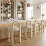 Curco Beige Counter Stool (Set of 2)