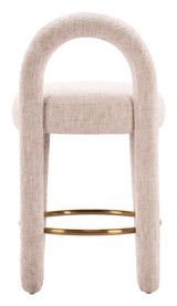 Curco Beige Counter Stool (Set of 2)