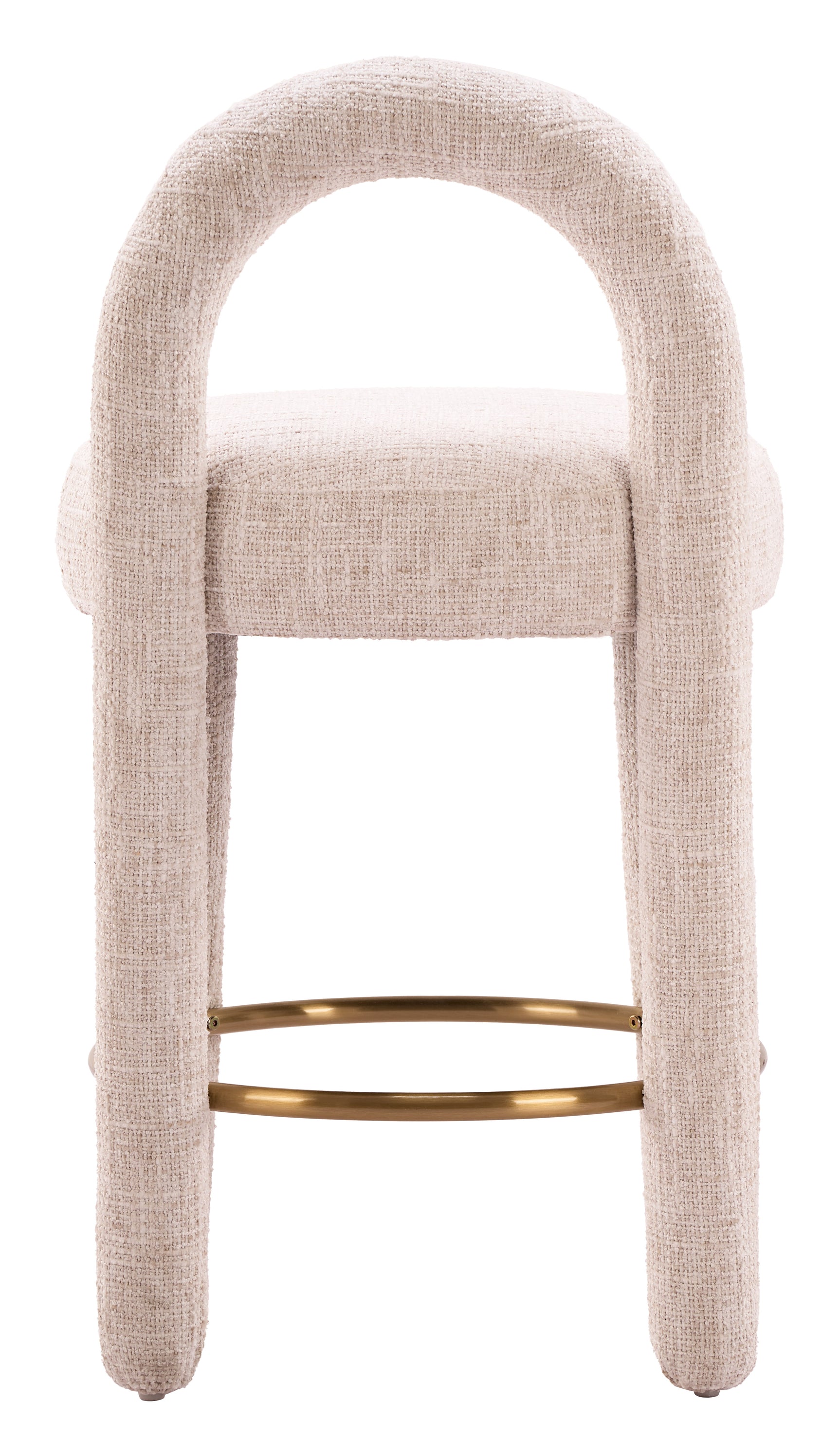 Curco Beige Counter Stool (Set of 2)