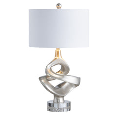 Curran Silver Table Lamp - Ornate Home