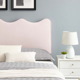 Current Pink Performance Velvet Twin Platform Bed - 80x41.5" - Ornate Home