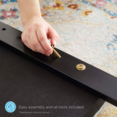 Current White Performance Velvet Twin Platform Bed - Ornate Home
