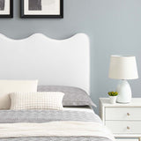 Current White Performance Velvet Twin Platform Bed - Ornate Home