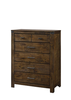 Curtis Weathered Wood Panel Bedroom Set - Ornate Home