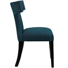 Curve Azure Fabric Dining Chair - Ornate Home