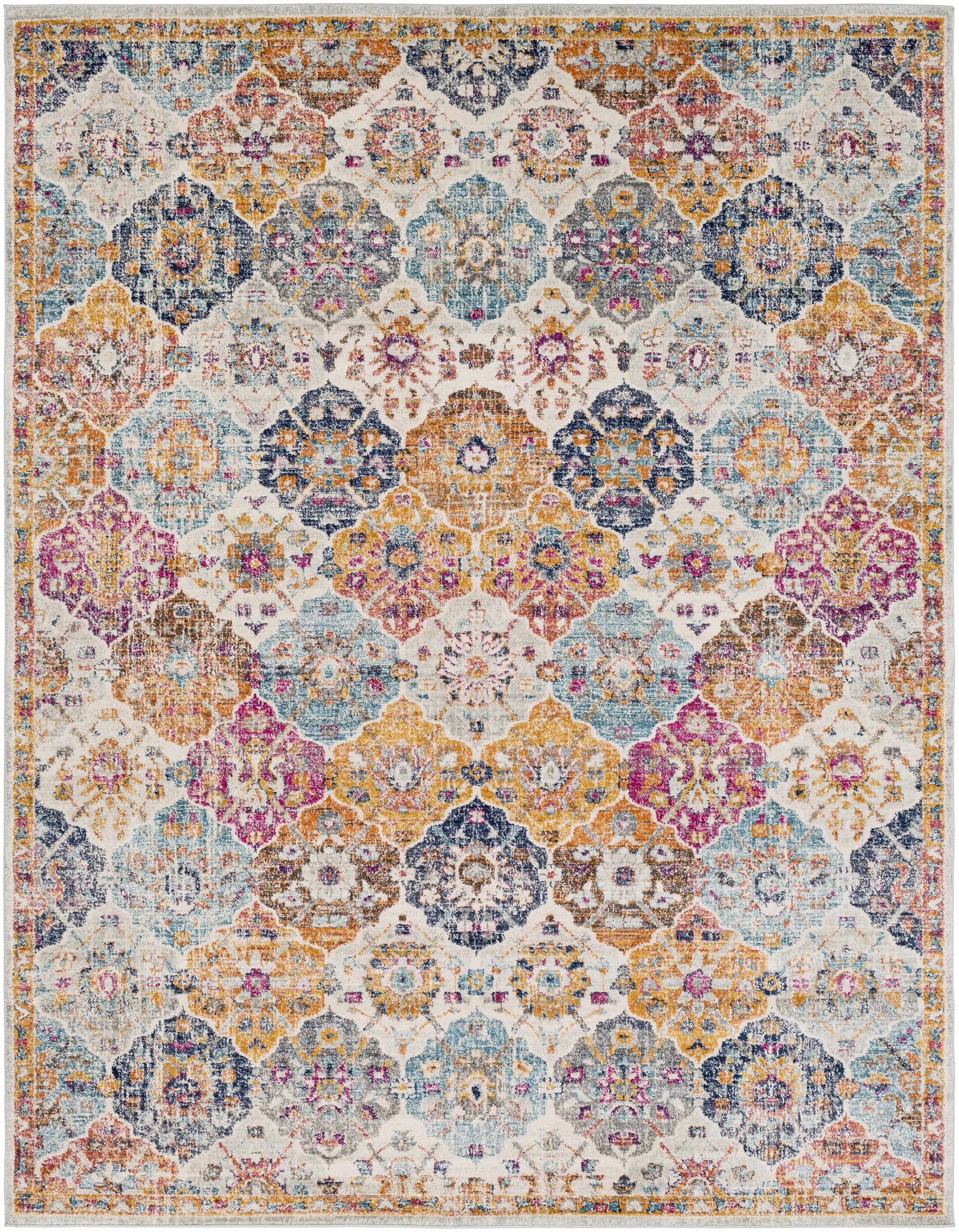 Custar Colorful Area Rug - Ornate Home