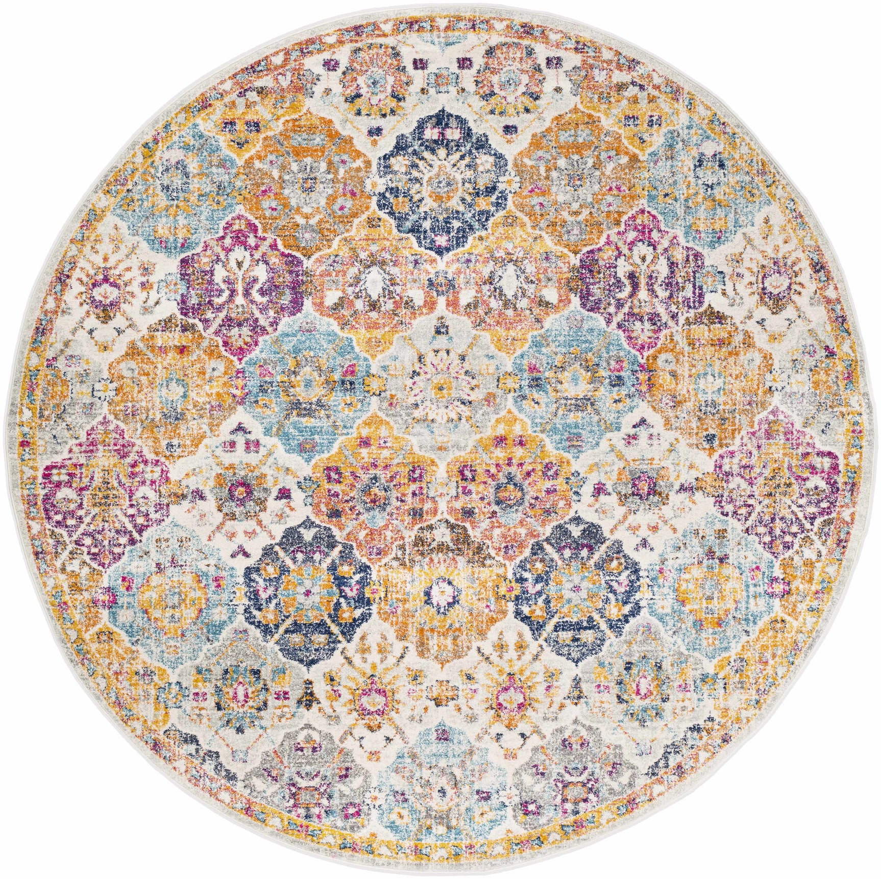 Custar Colorful Area Rug - Ornate Home