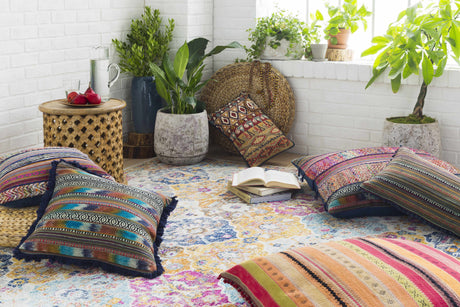 Custar Colorful Area Rug - Ornate Home