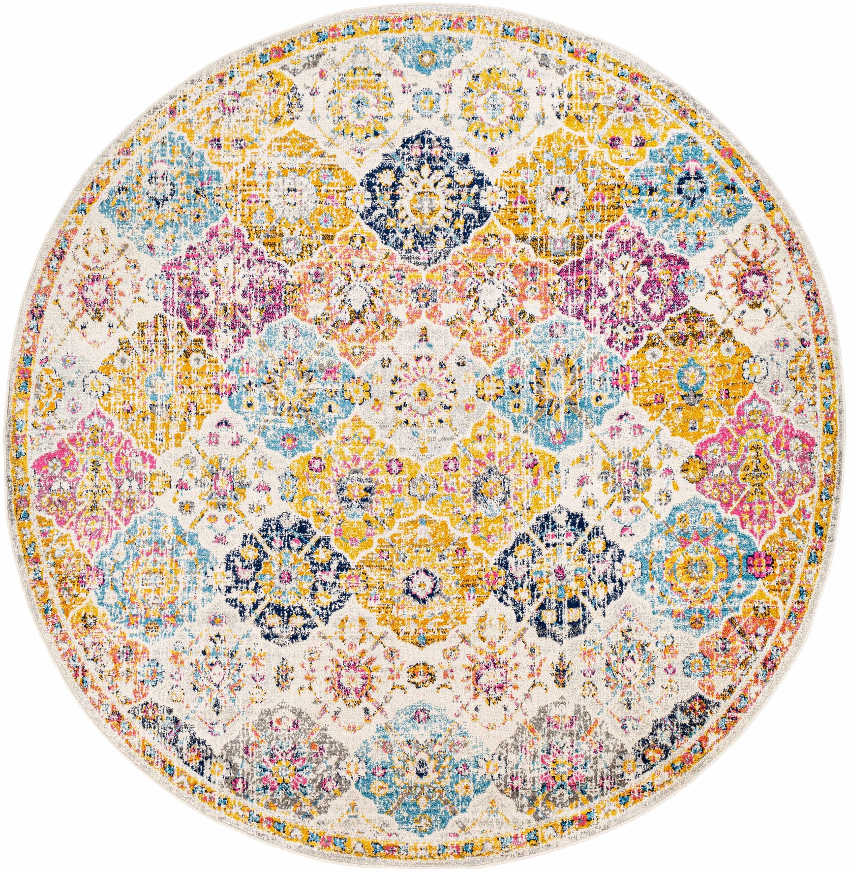 Custar Colorful Area Rug - Ornate Home